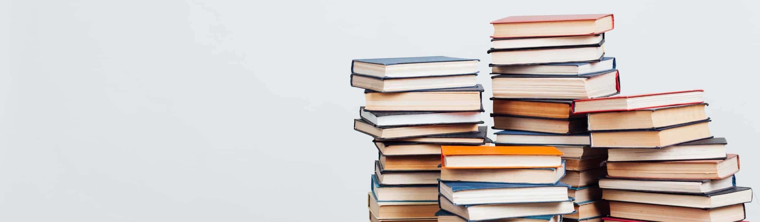pile of books