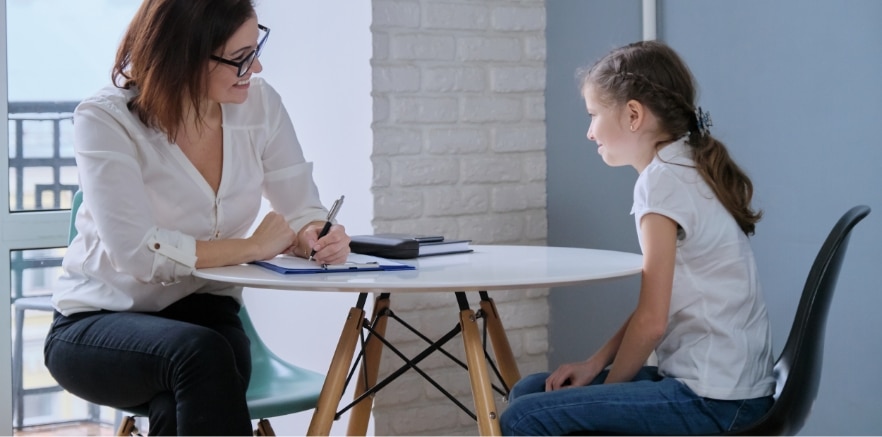 Communication session with school Psychologist