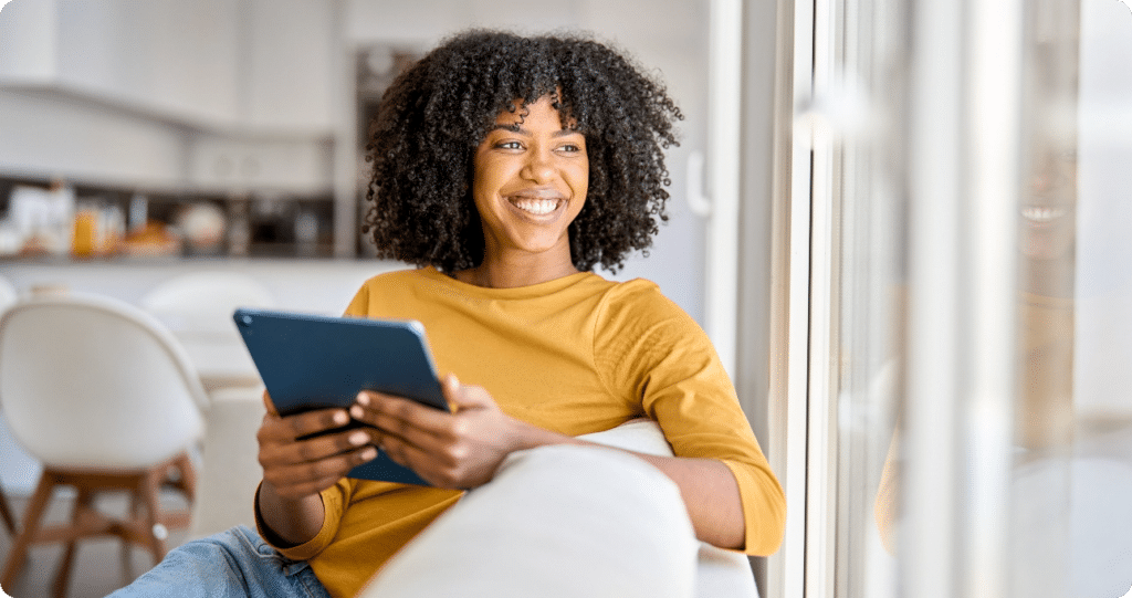The Complete Guide to Writing Fiction, Woman with electronic device